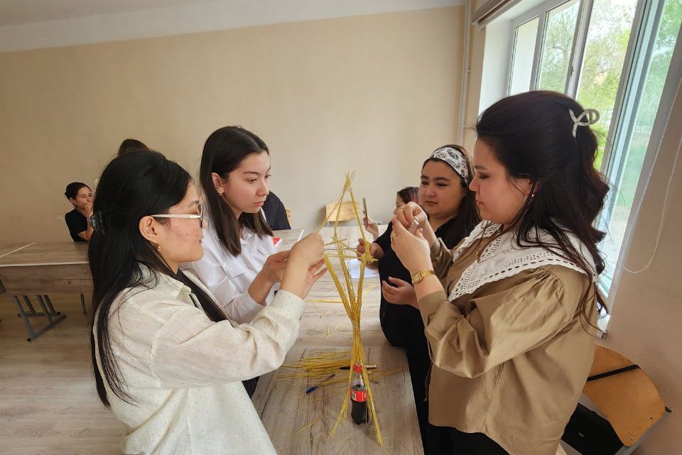 Psychological trainings were held at Karakalpak State University.