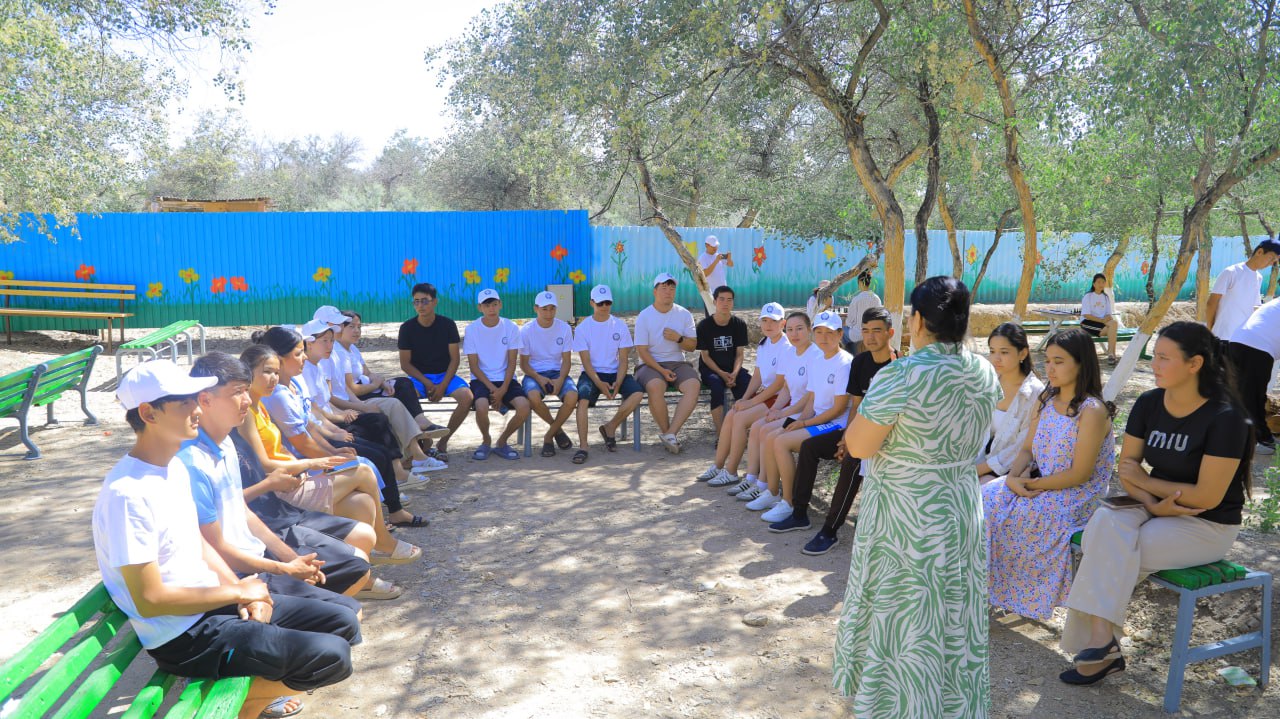 Professors and teachers of KSU organized a seminar-training at the «Student Summer Recreation Center»