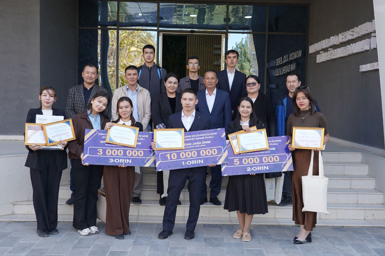 Students of KSU won the republican stage of the competition for innovative ideas «Waste-Free Product.»