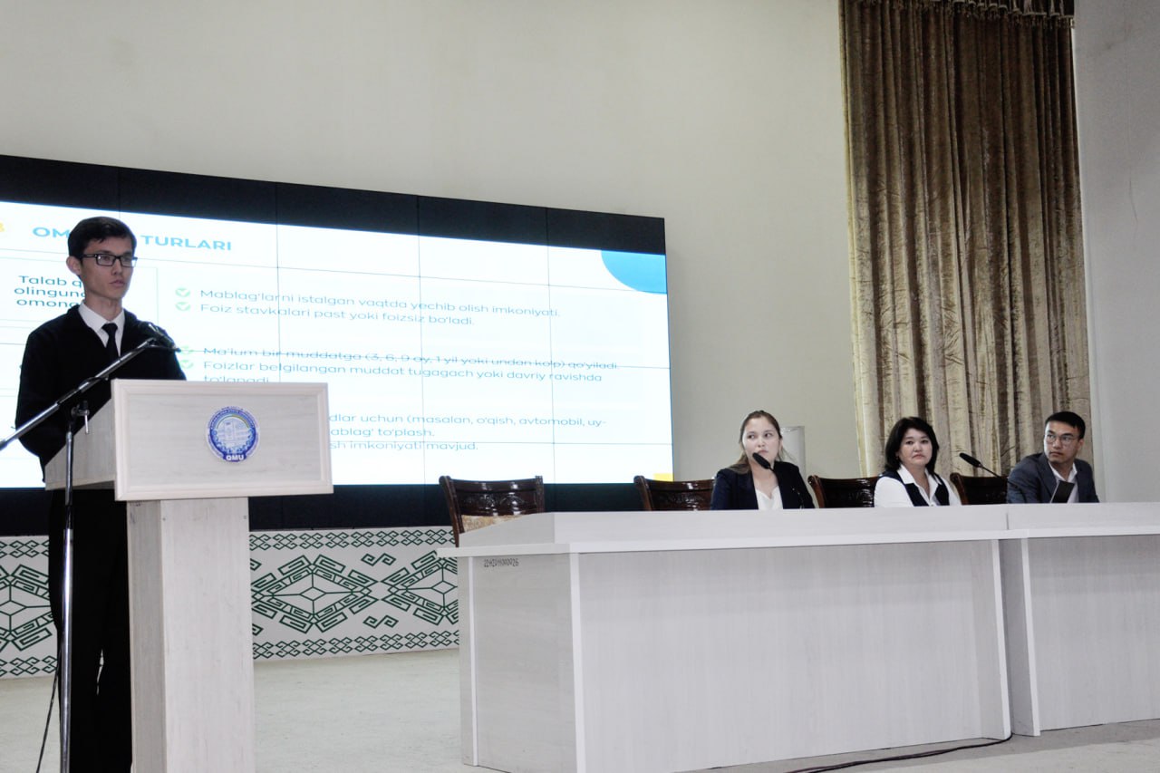 An important event was held at KSU on the topic «How to effectively use bank deposits»