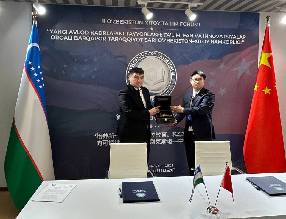 Uzbekistan-China educational cooperation is at a new stage.